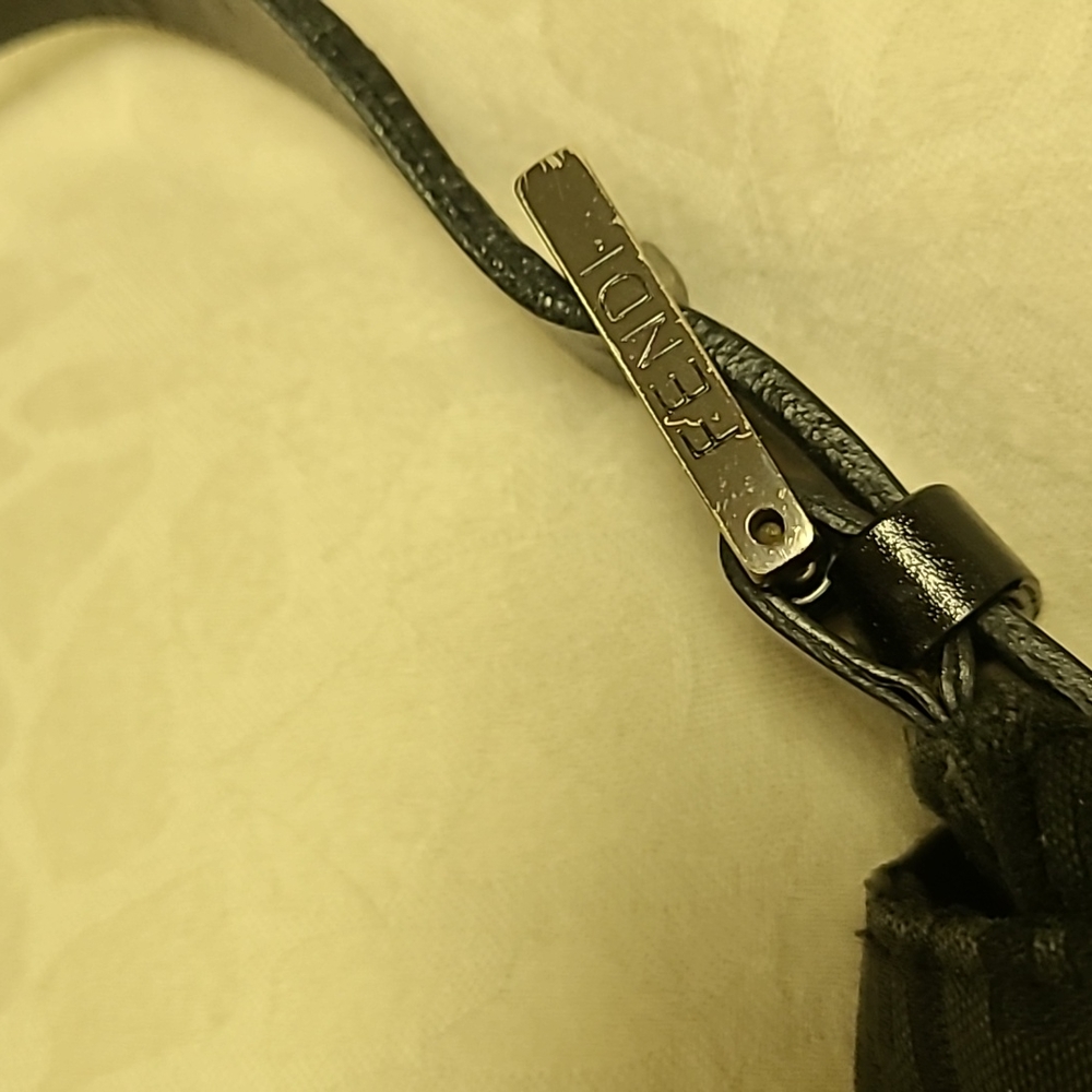 GC - Fendi Zucchino mini Mama Baguette - Picture 7 of 17
